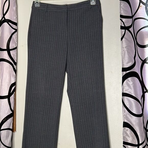 JH Collectibles Karyn Striped Dress Slacks Petite 6 - Picture 4 of 11